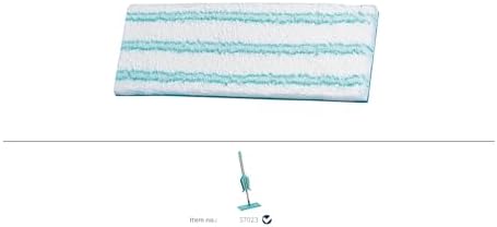 Leifheit Wischpad Picobello S Micro Duo – Saugfähiger Wischer Ersatzbezug für alle glatten Böden