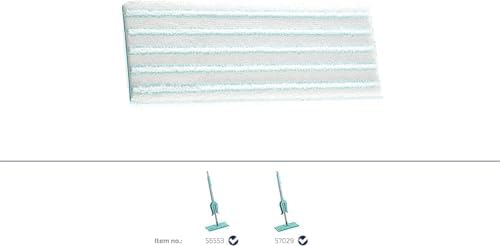 Leifheit Wischpad Picobello S Micro Duo – Saugfähiger Wischer Ersatzbezug für alle glatten Böden