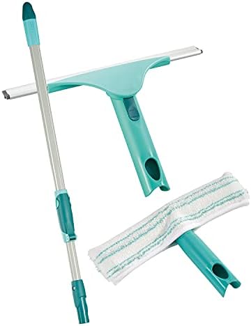 Leifheit Click Fensterreinigungsset, 3-teilig – Effiziente Reinigung für strahlende Fenster!