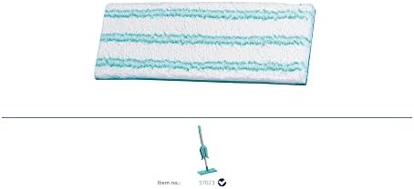 Leifheit Wischpad Picobello S Micro Duo – Saugfähiger Wischer Ersatzbezug für alle glatten Böden