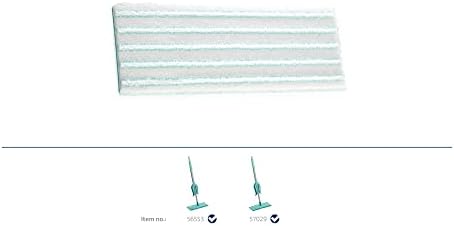 Leifheit Wischpad Picobello S Micro Duo – Saugfähiger Wischer Ersatzbezug für alle glatten Böden