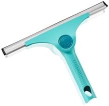 Leifheit Fensterabzieher 2in1 XL Pro Reach – Duschabzieher mit 40 cm Wischbreite, verstellbarem Winkel, ideal für große