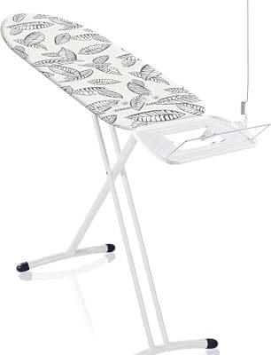 Leifheit Air Board Express L Bügelbrett – ideal für Dampfbügelstationen, ultraleicht und mit Baumwollbezug für müheloses