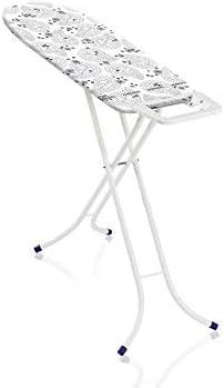 Leifheit Bügelbrett Classic S Basic Paisley – Höheneinstellbares, klappbares Bügelbrett für kleine Haushalte mit fester