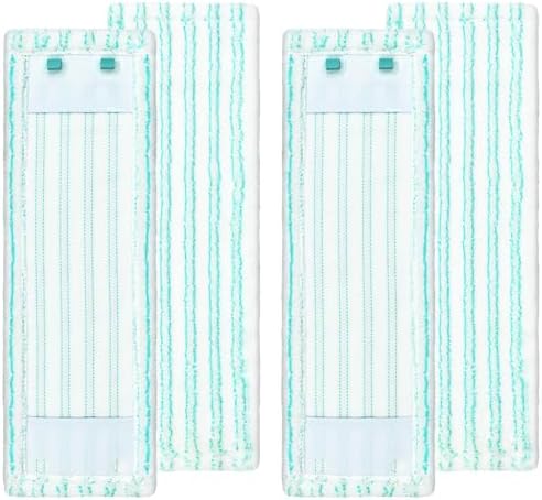 Leifheit Profi XL Mikrofaser Wischmopp Bezug 4er Set für alle Bodenwischer – Perfekte Reinigung für Zuhause!