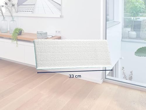 Leifheit Wischpad Picobello S Micro Duo – Saugfähiger Wischer Ersatzbezug für alle glatten Böden