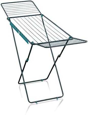 Leifheit Classic 200 Easy Standtrockner – 20m platzsparende Trockenlänge für 2 Waschmaschinenladungen, ideal für lange W