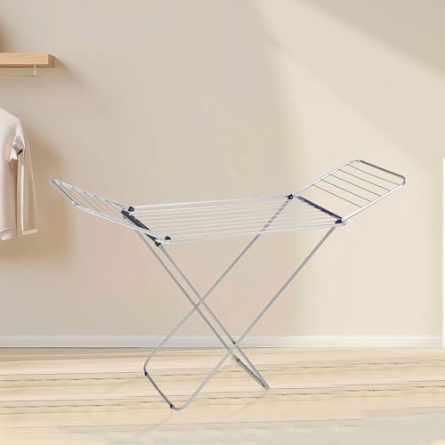 Leifheit Standtrockner Classic Siena 180 – Robuster Aluminium-Wäscheständer für drinnen & draußen mit 18m Trockenlänge