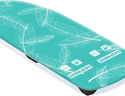 Leifheit Bügelbrettbezug für Air Board – Hitze- und Dampfreflektierend für schnelles Bügeln zu Hause – OEKO-TEX STANDARD