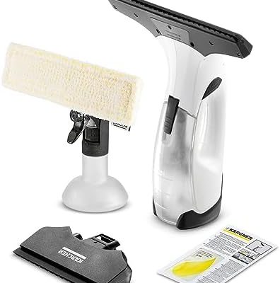 Kärcher Akku-Fenstersauger WV 2 Plus N – Effizienter Fensterreiniger mit 35 min Akkulaufzeit fürs perfekte Putzen zuhaus